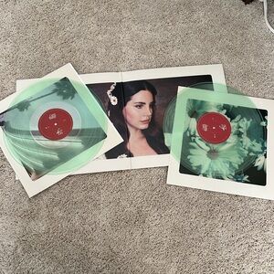 set of lana del rey vinyls